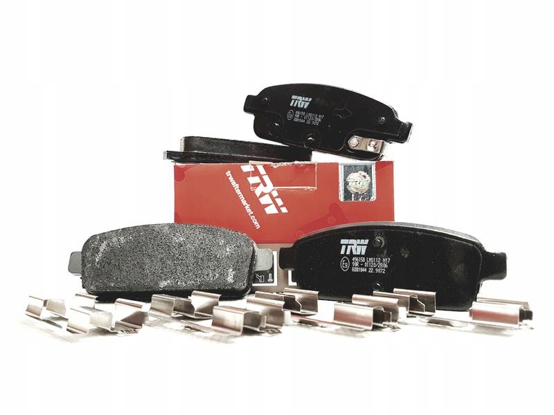 TRW KLOCKI HAMULCOWE TYŁ OPEL ASTRA J ZAFIRA C Strona zabudowy tył