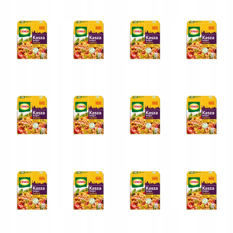 Bulgur hnědá 3 x 100 g Cenos X12