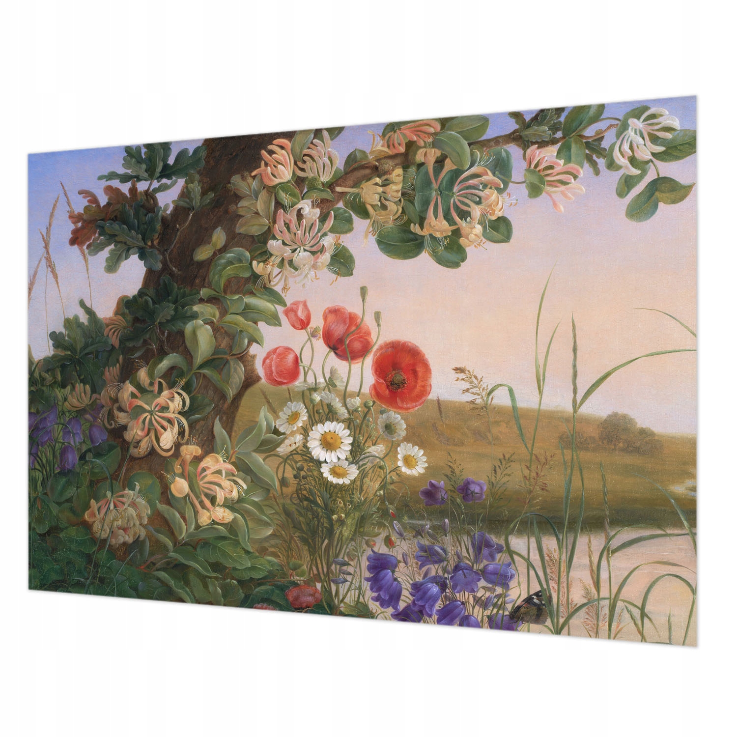 Fototapeta na flizelině do pokoje domu 3D Květinová idylka 312x219 lepidlo