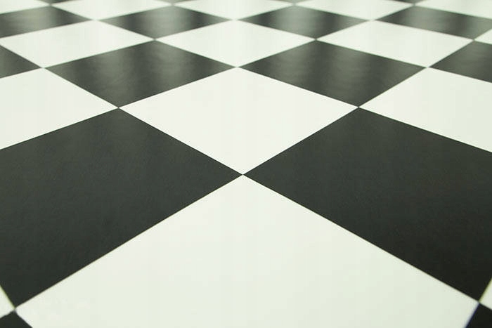 szer. 2 m WYKŁADZINA PCV ELASTYCZNA ZEBRA SZACHOWNICA W ROMBY Rodzaj PCV