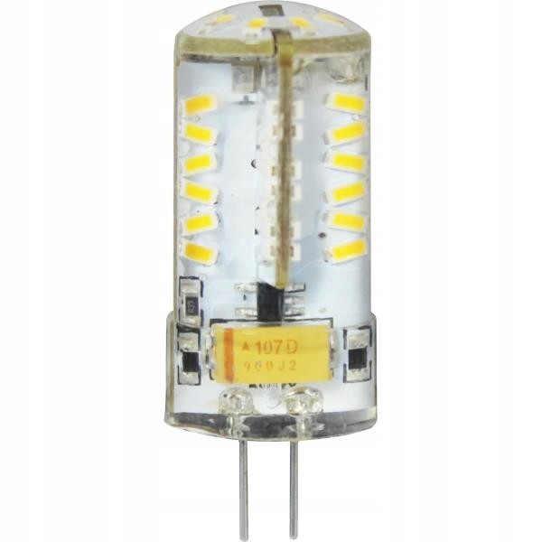 

Zarówka Led 3W G4 240lm 2700K 12V silik. Lightech