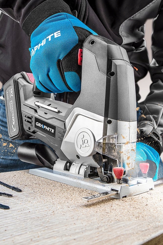 WYRZYNARKA AKUMULATOROWA 58G011 GRAPHITE 18V 2Ah Zasilanie akumulatorowe