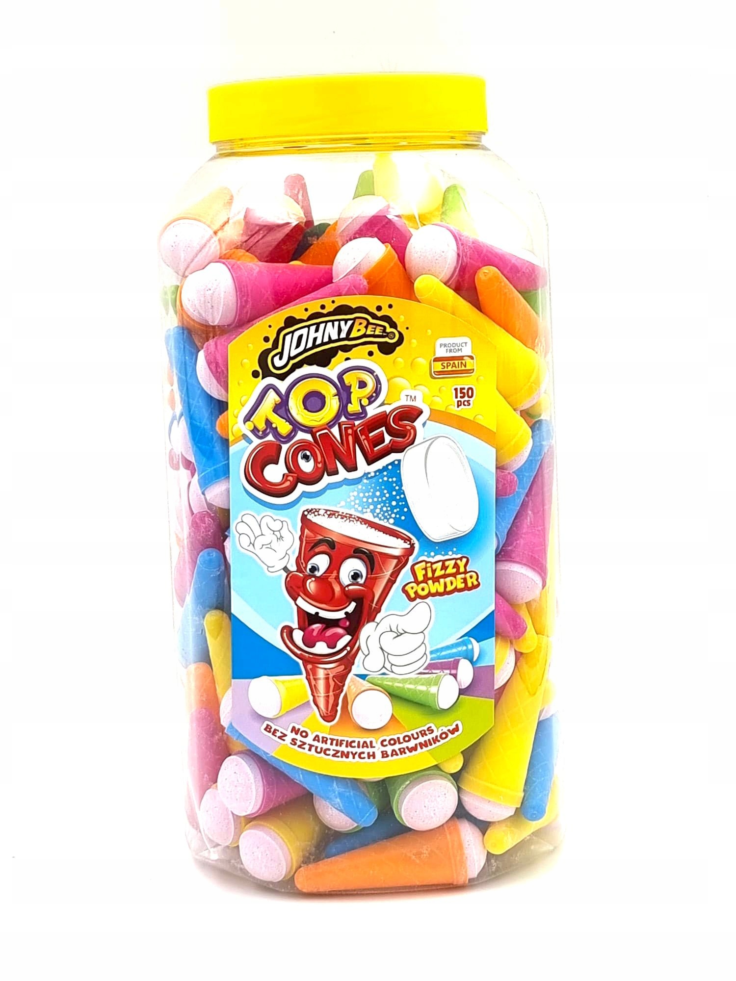 Levně Bonbóny Top cones Johny Bee 150 Ks