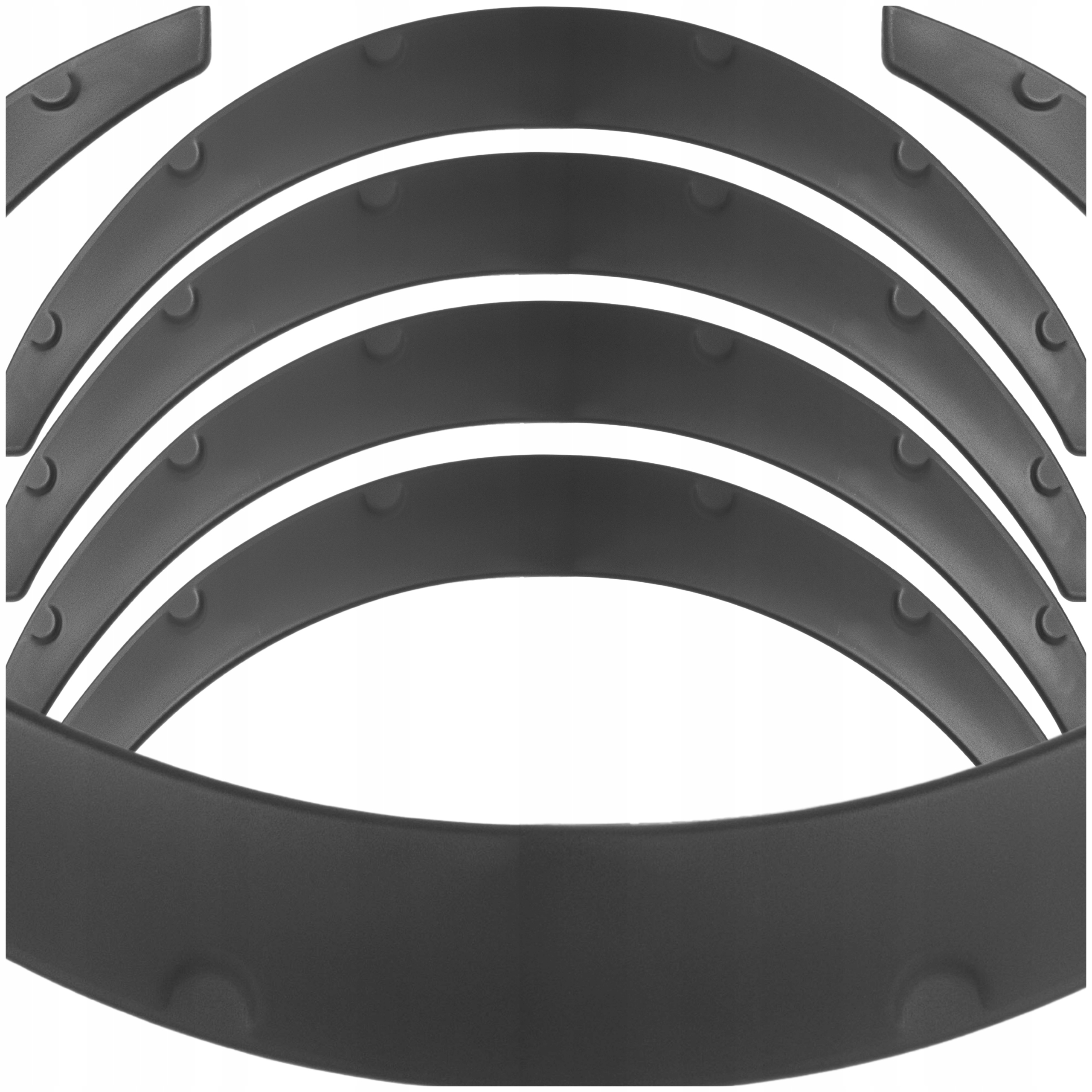 Rozšíření Nástavců Na Podběhy Automobilů Rozšiřující Černé 4ks