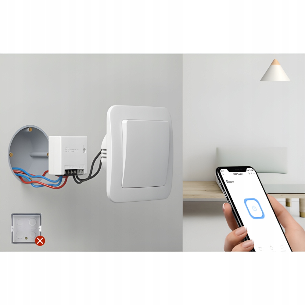 Przełącznik dopuszkowy switch SONOFF ZBMINI ZigBee smart Kod producenta ZBMINI