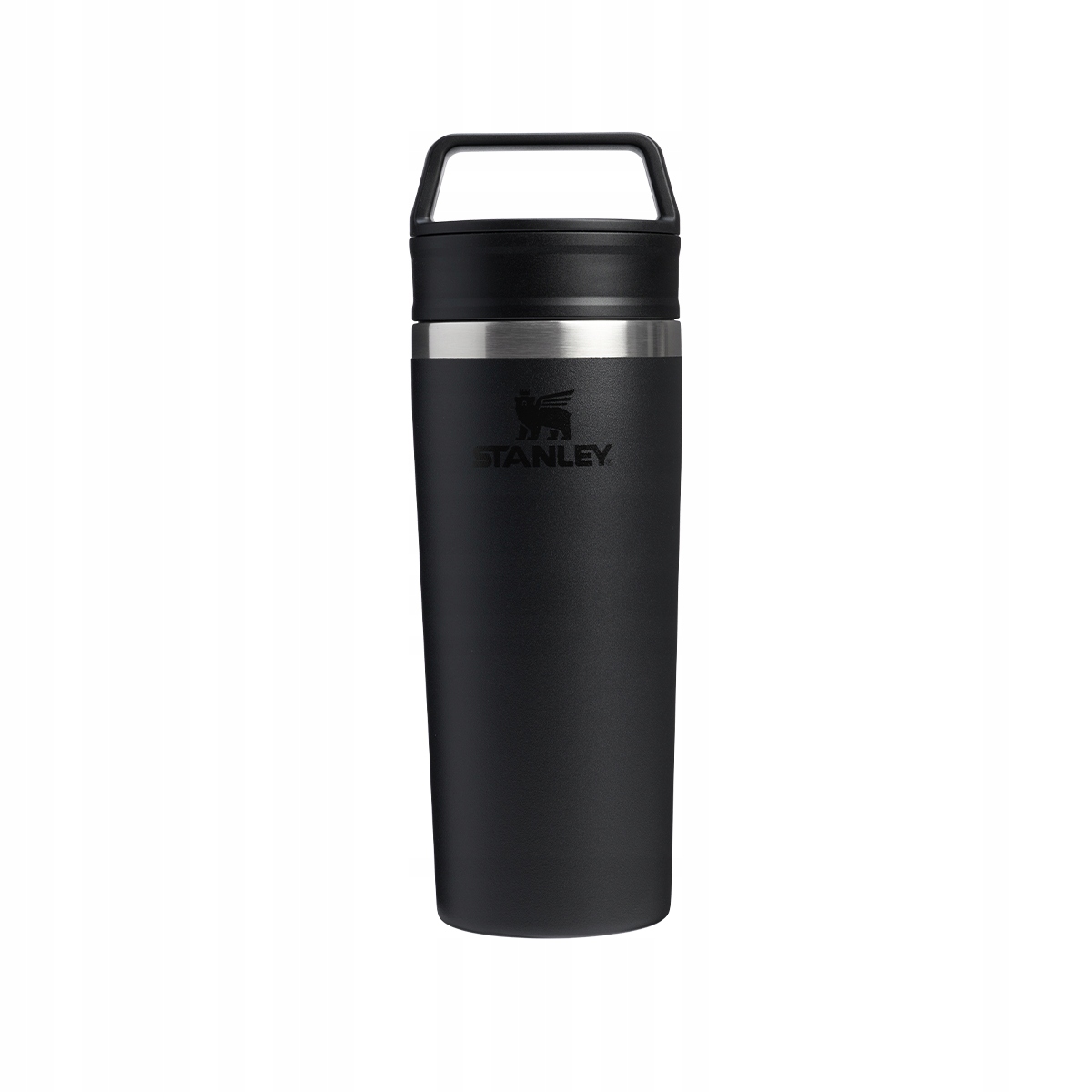 Termohrnek Automobilový 470 ml Vzduchotěsný Stanley Cafe To Go Black