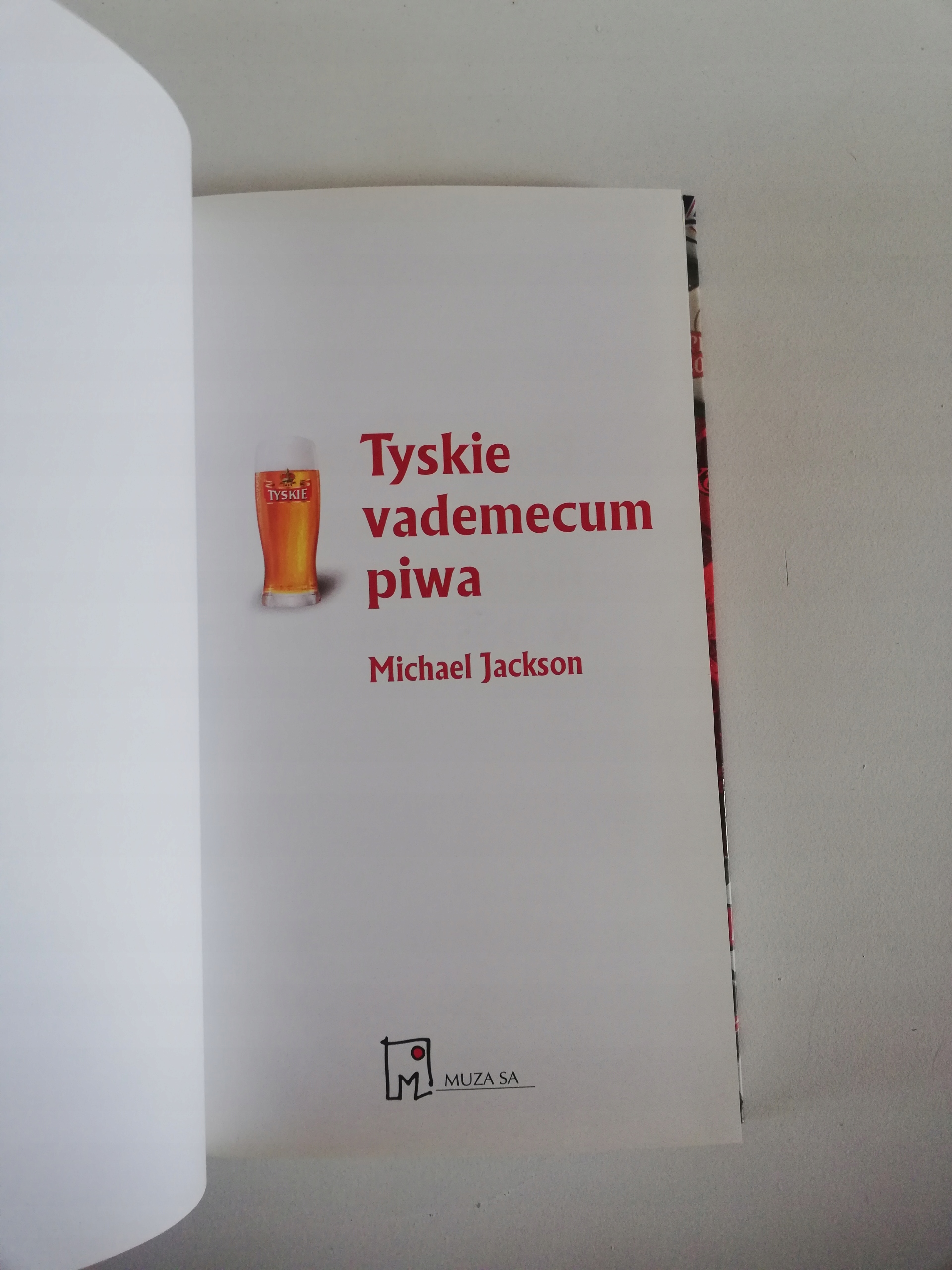 Tyskie vademecum piwa Michael Jackson Wydawnictwo Muza SA