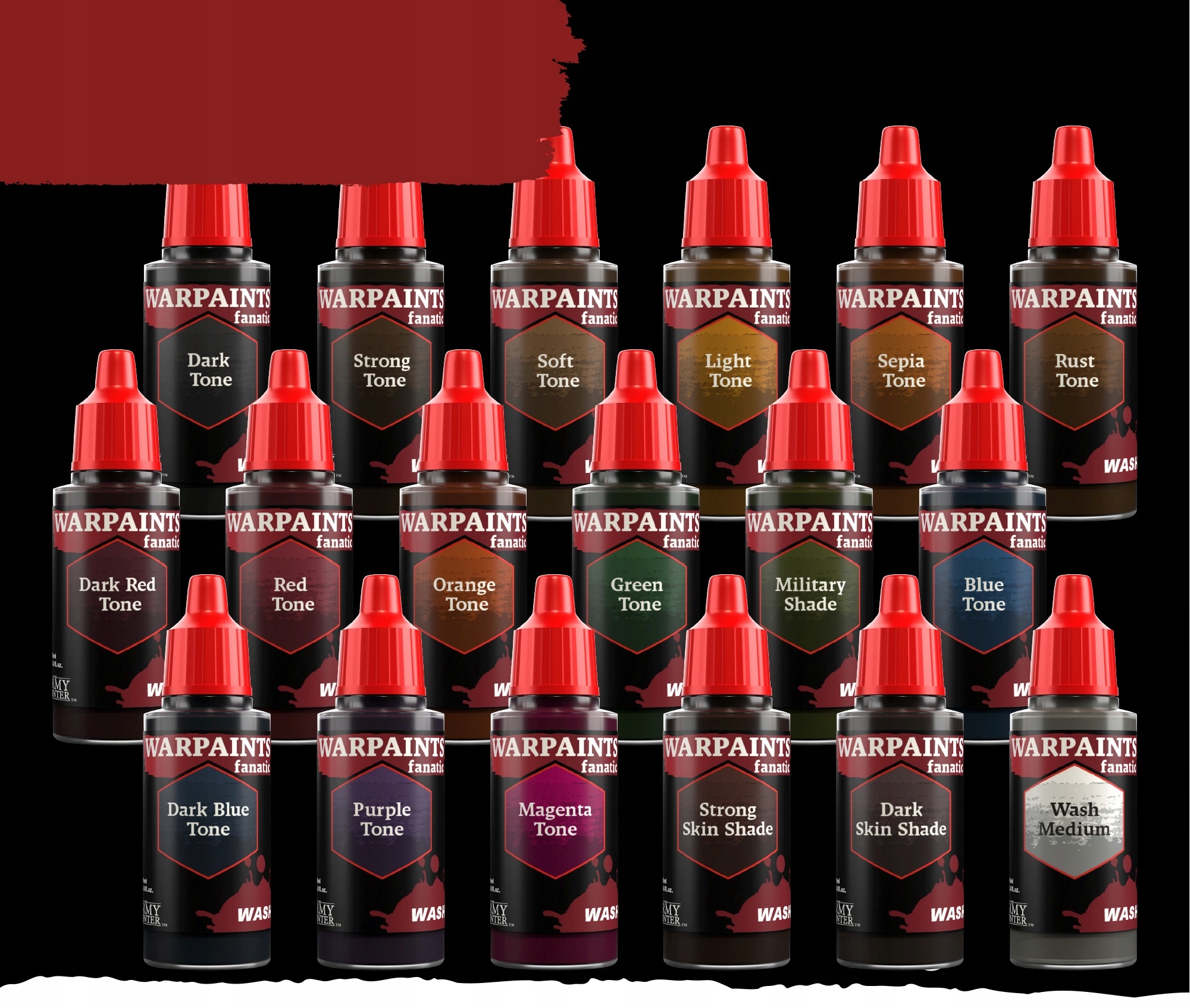 FARBA THE ARMY PAINTER FANATIC WASH STRONG TONE 18ml AKRYLOWA Producent The Army Painter