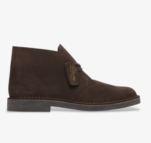 Clarks Kotníkové Boty Hnědé S Černou Podrážkou 43 J8B