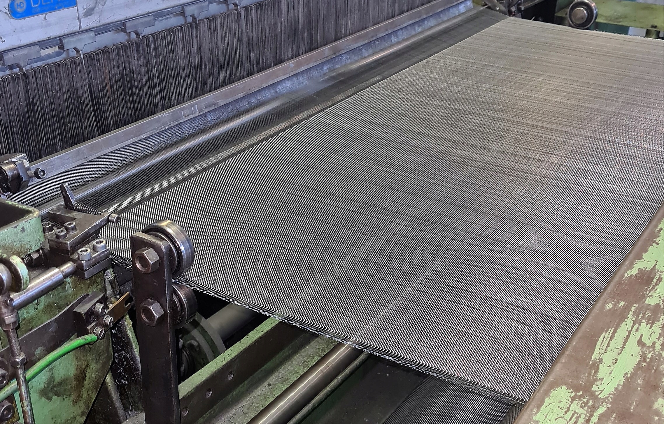 Siatka tkana nierdzewna 1000x1,6x0,40mm 1,6x1,6 mm Marka Siatmaz