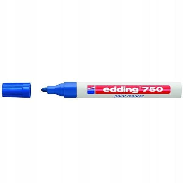 

Marker olejowy 2-4mm Edding 750 niebieski