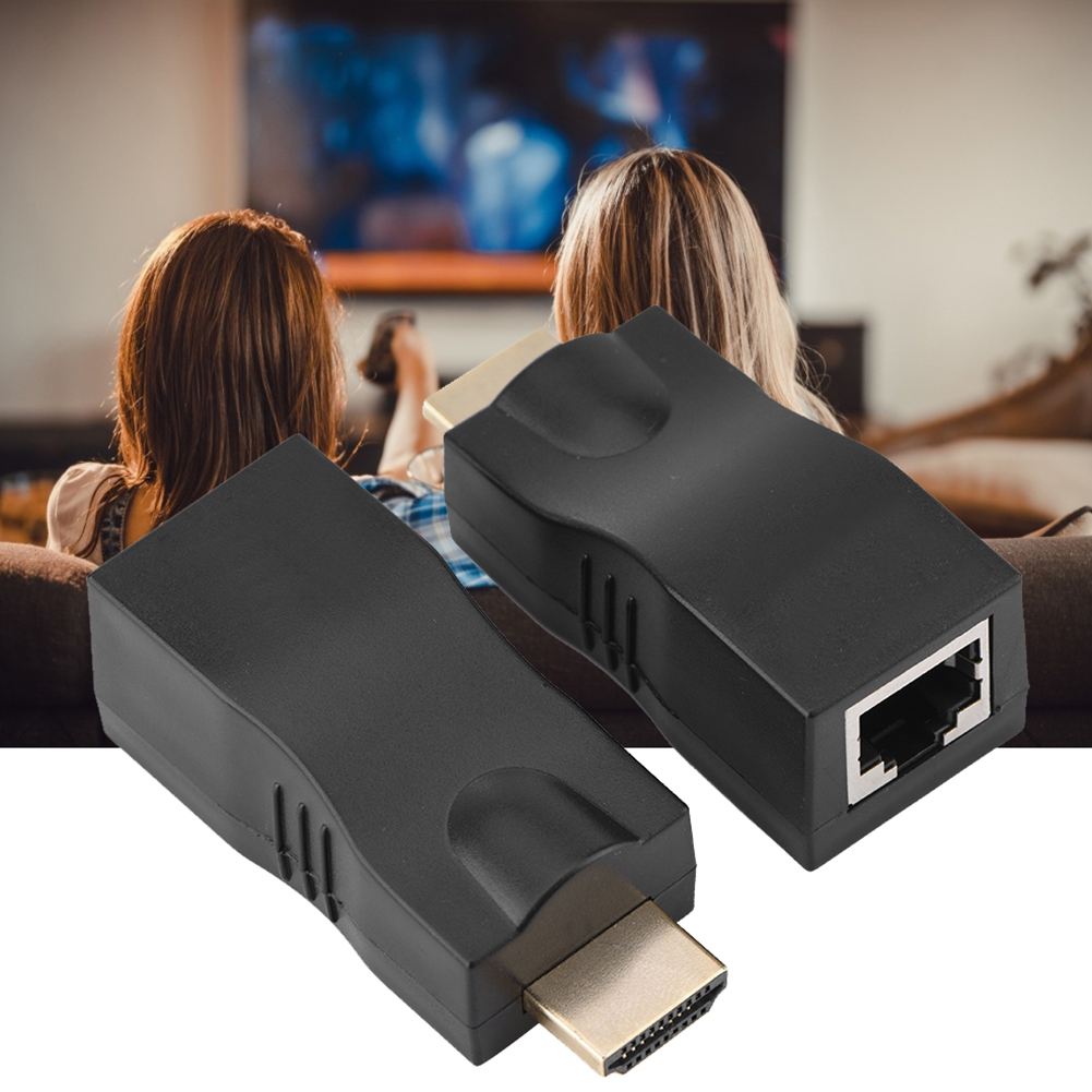 2x HDMI 30m pojedynczy przedłużacz kabla RJ45 Stan opakowania oryginalne