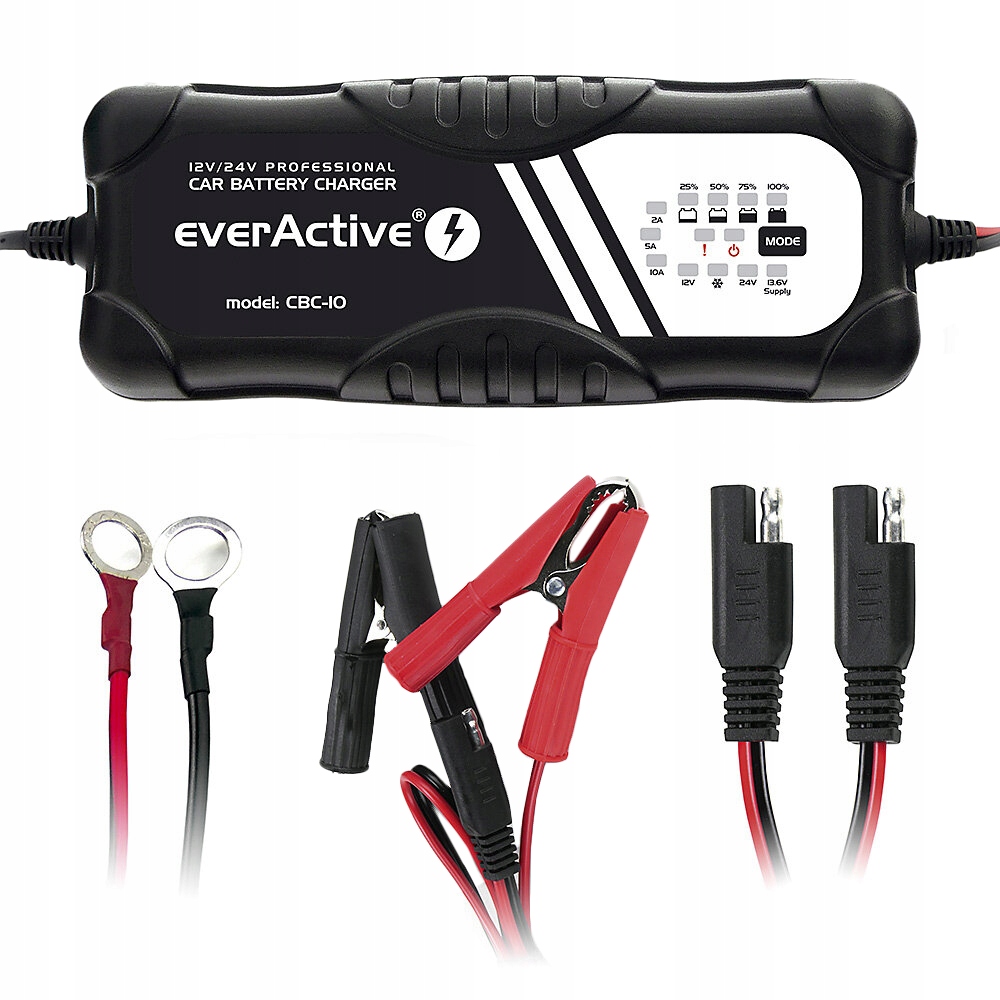 

Prostownik Ładowarka Do Agm Gel 12V 24V Led 10A