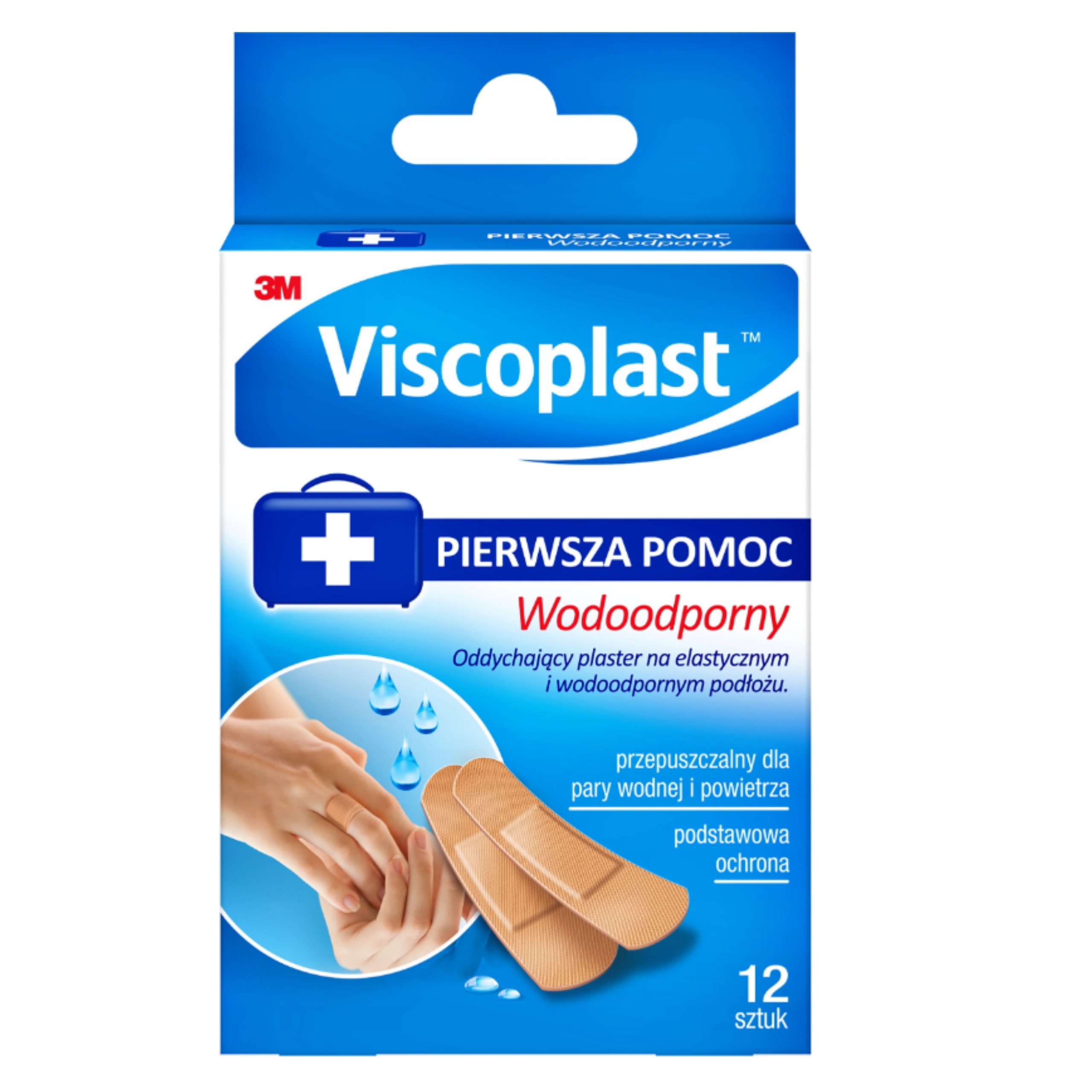 

Viscoplast plastry z opatrunkiem 12 szt.