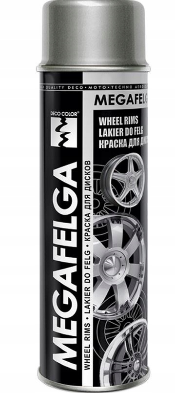 

Farba spray do felg kołpaków srebrny aluminium 500