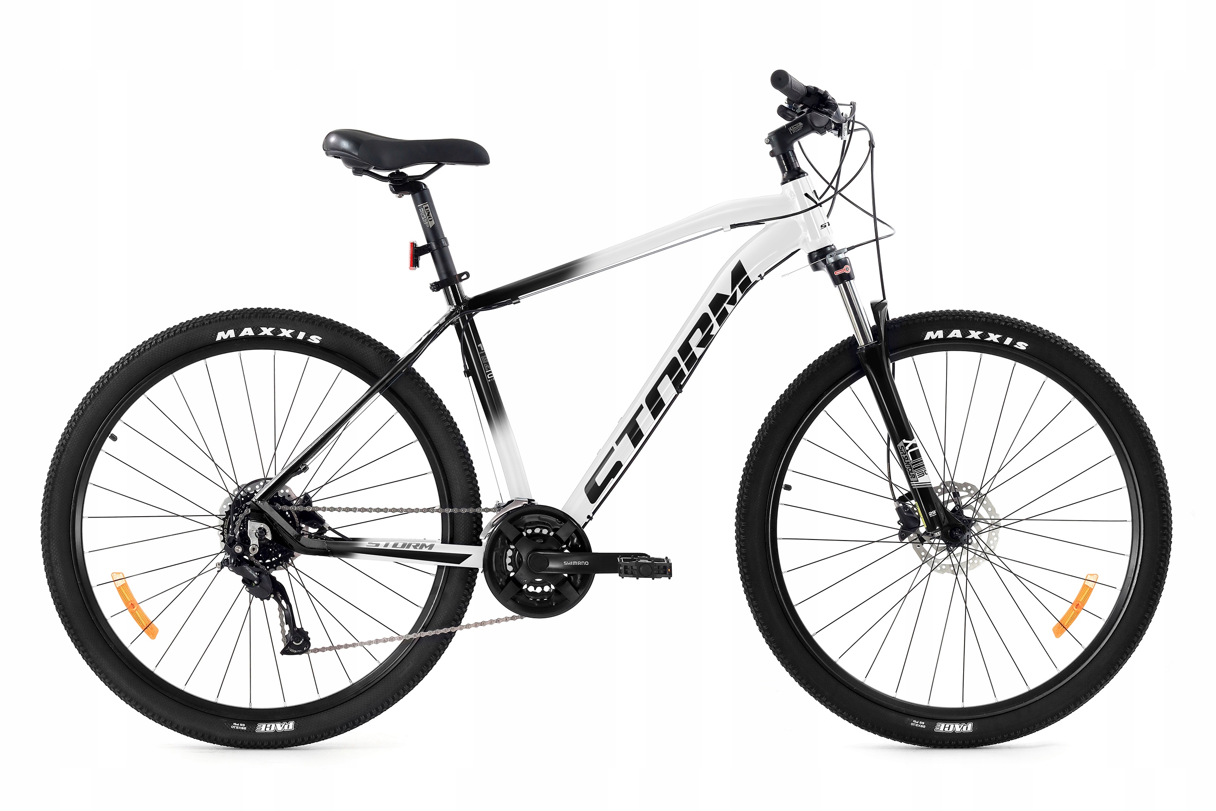 Rower Storm Shark 29 5.0 Man biały/czarny 21
