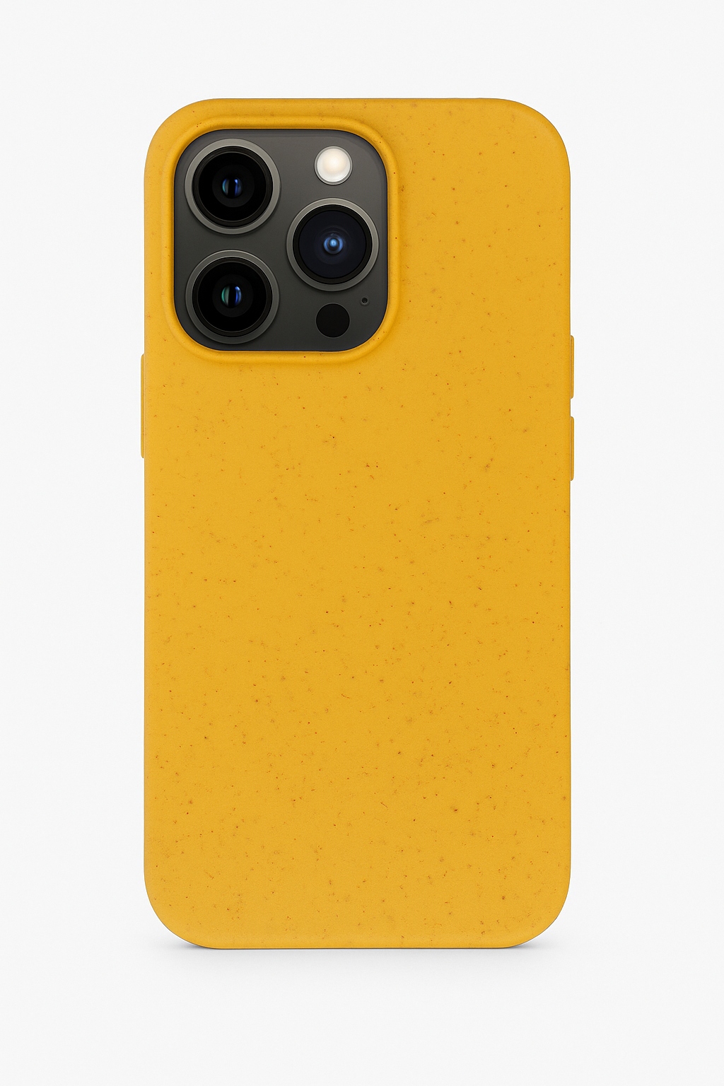 Etui plecki Multiple Color Wheat Bran Case MagSafe do iPhone 16 Pro żółte
