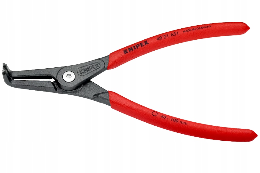 Kleště Na Ségrovky vnější ohnuté Knipex 210 mm 40-100 mm zesílené Najder