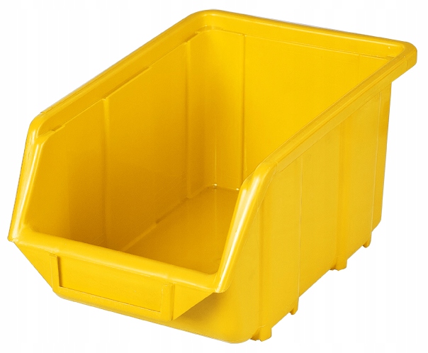 Pojemnik magazynowy żółty 240x155x125mm, kuweta