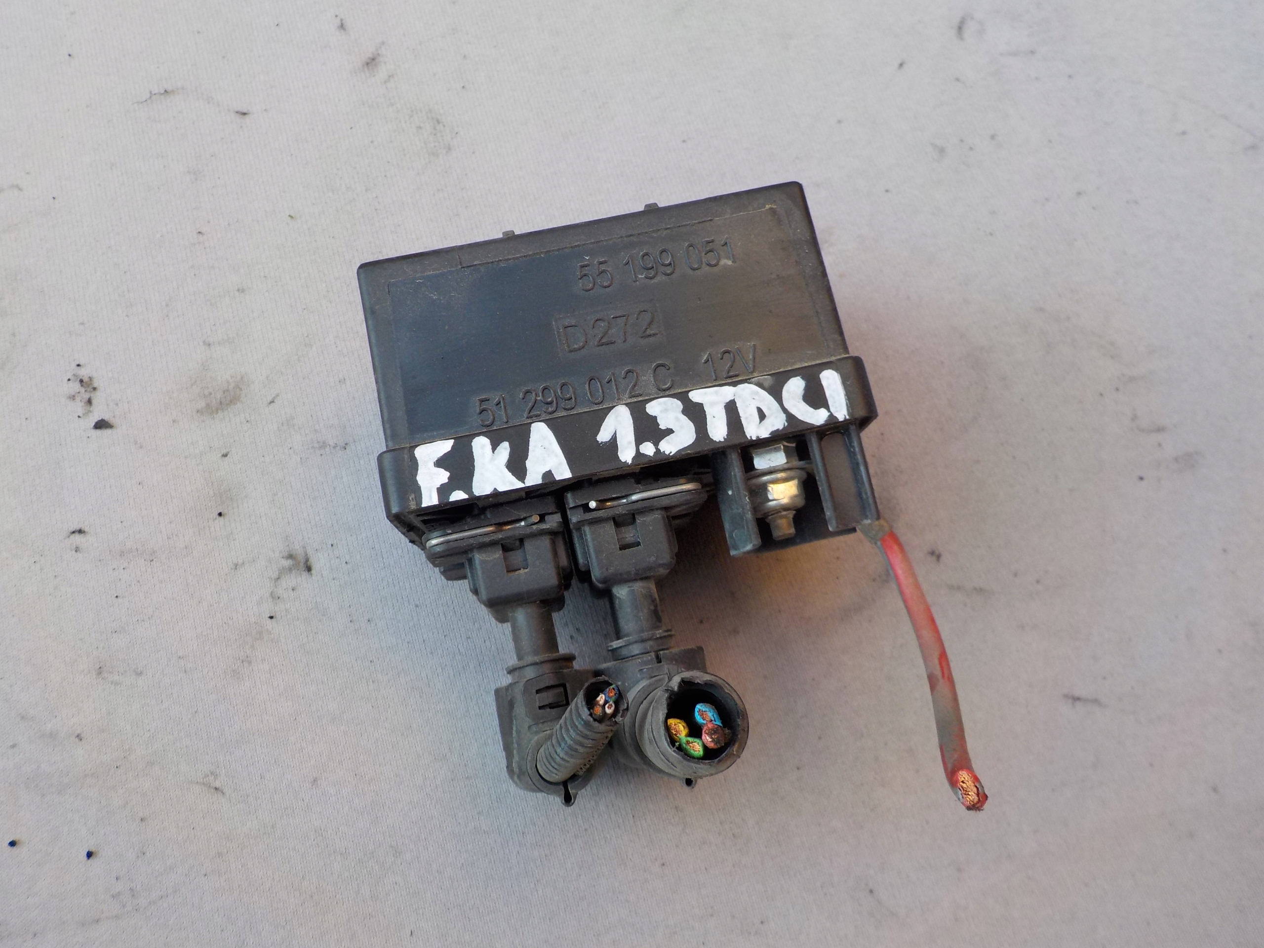 relay plugs ford ka II mk2 1,3 tdci 2010r 55199051