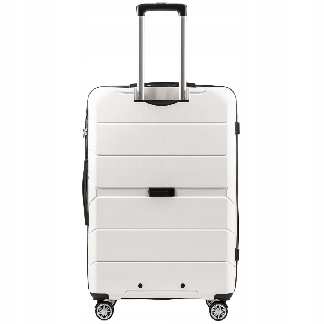 PP05, Duża walizka podróżna Wings L, White - POLIPROPYLEN Kod producenta PP05