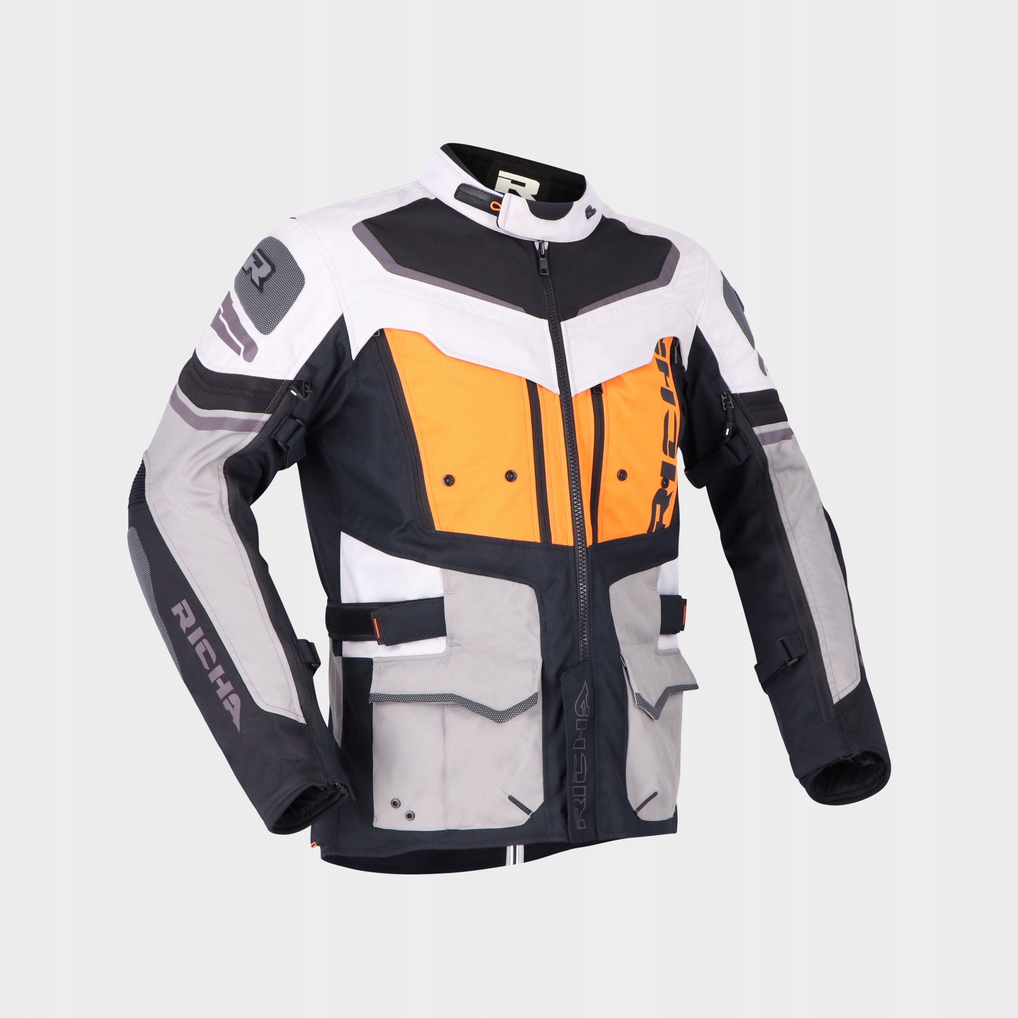 KURTKA RICHA INFINITY II ADVENTURE GREY/ORANGE R. M