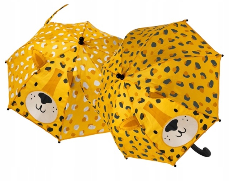 PARASOLKA 3D Zmieniająca Kolor Floss and Rock LEOPARD