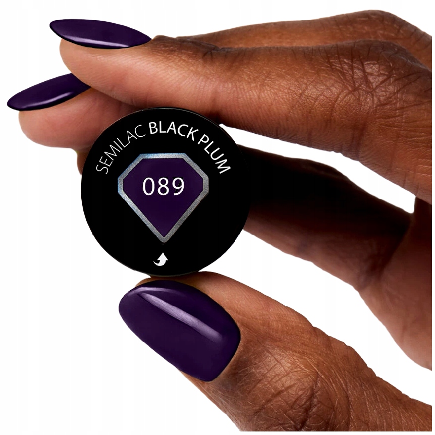 

Semilac 089 Black Plum Uv Lakier Hybrydowy 7ml