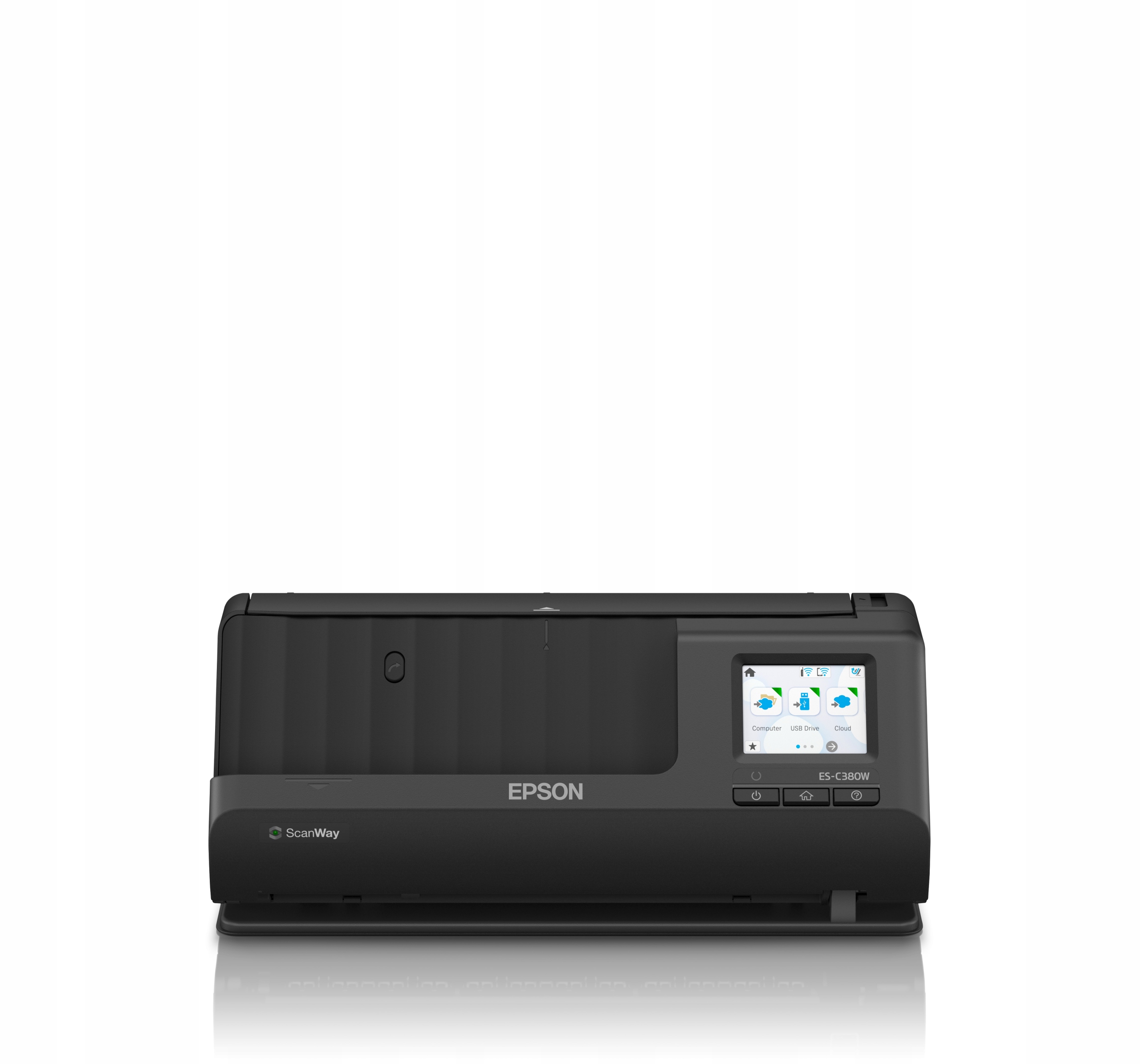 Epson skener ES-C380W, A4, 600x600dpi, Usb, Wi-Fi (direct), Display…