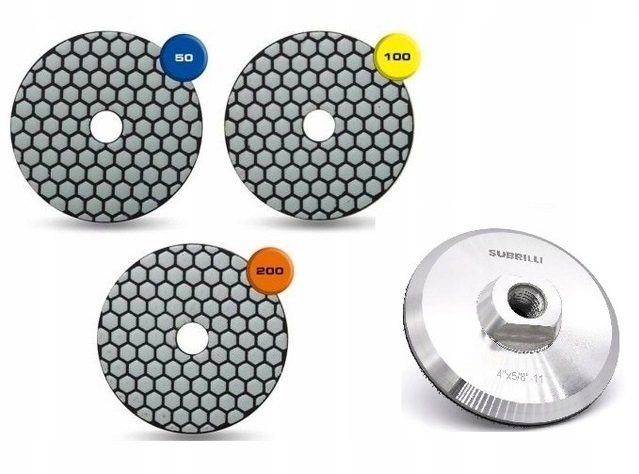 Sada Diamantových Kotoučů Pro Broušení Suchého Sintrování 125 mm Disk