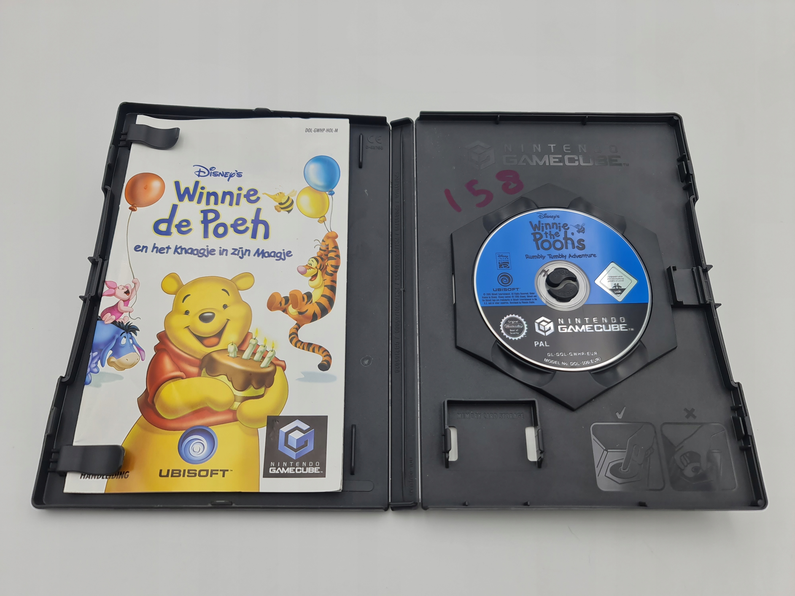 WINNIE THE POOH'S RUMBLY TUMBLY ADVENTURE Platforma Nintendo GameCube