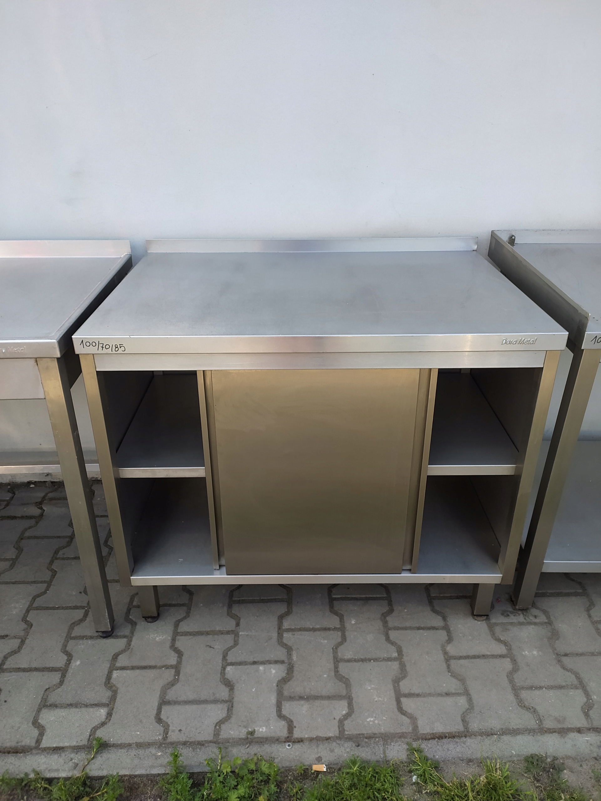 STÓŁ GASTRONOMICZNY Z SZAFKĄ 100/70/85 CM ! Marka inny