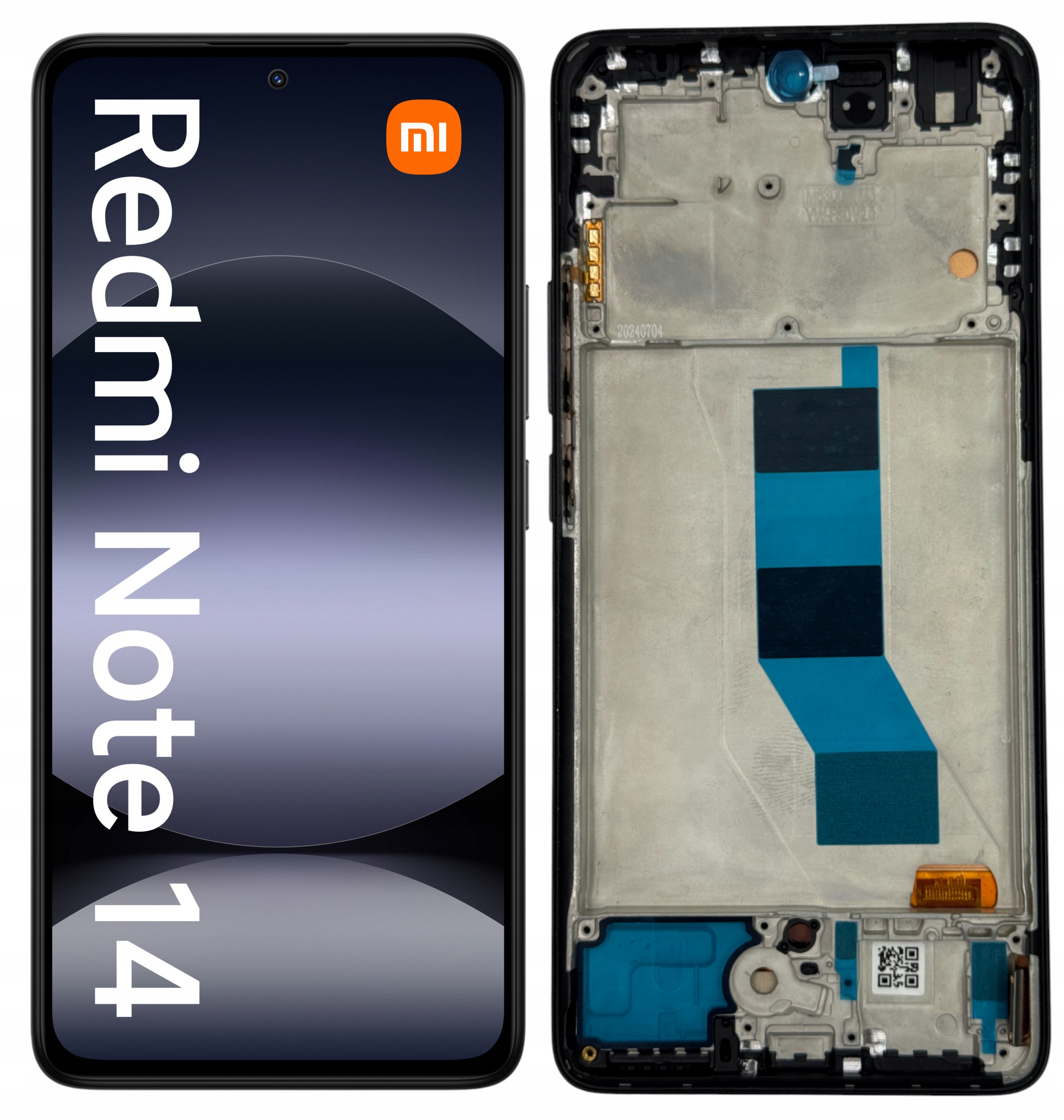 Displej Xiaomi Redmi Note 14 5G Oled Rámeček Dotyk Premium