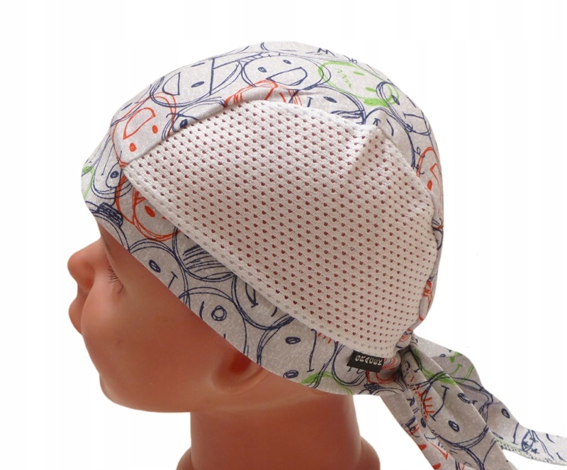 

Bandamka czapka letnia Chustka ażur ażurek 42-45