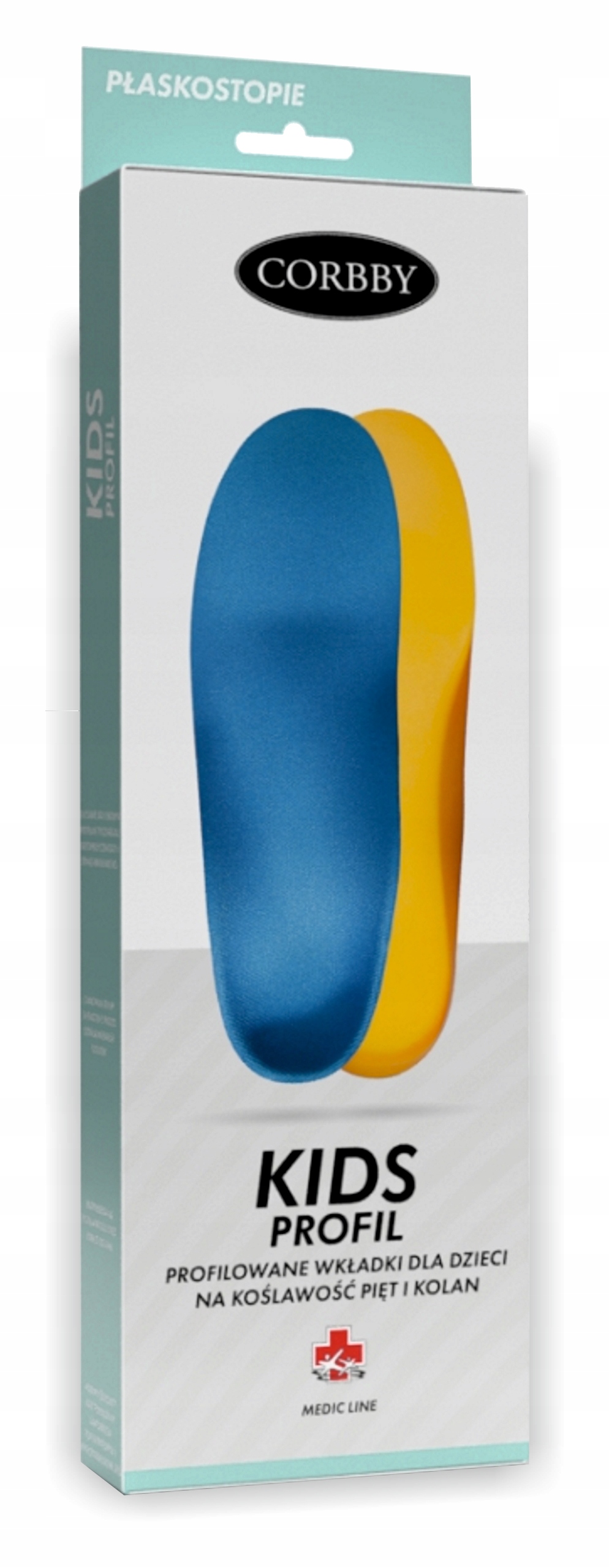 WKŁADKI DO BUTÓW ORTOPEDYCZNE SZPOTAWOŚĆ STOPA PŁASKO KOŚLAWA 38/39 Stan opakowania oryginalne