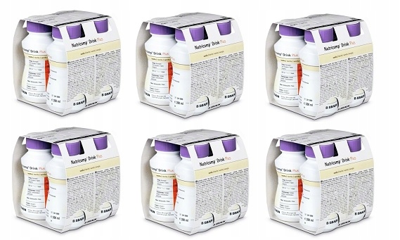 Nutri comp Drink+ 24szt. x 200ml waniliowy