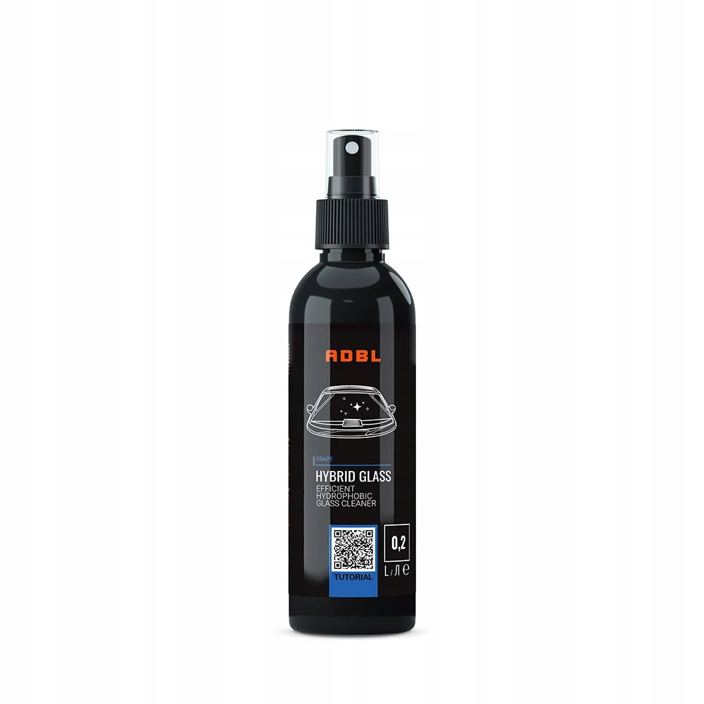 ADBL _ HYBRID GLASS 200ML _ PŁYN DO MYCIA SZYB Z NIEWIDZIALNĄ WYCIERACZKĄ