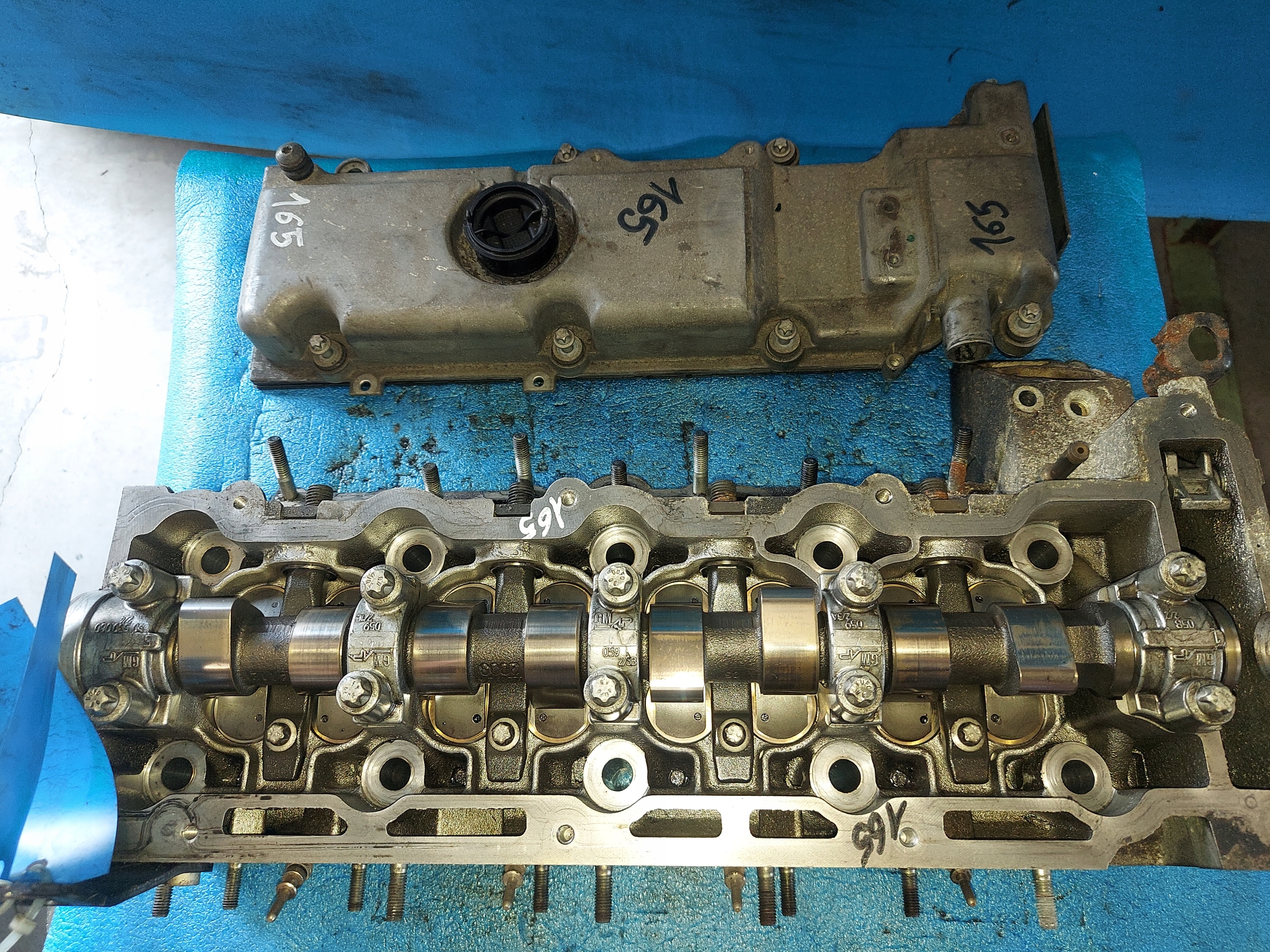 head. SAAB 9-3 2.2 TD D223L