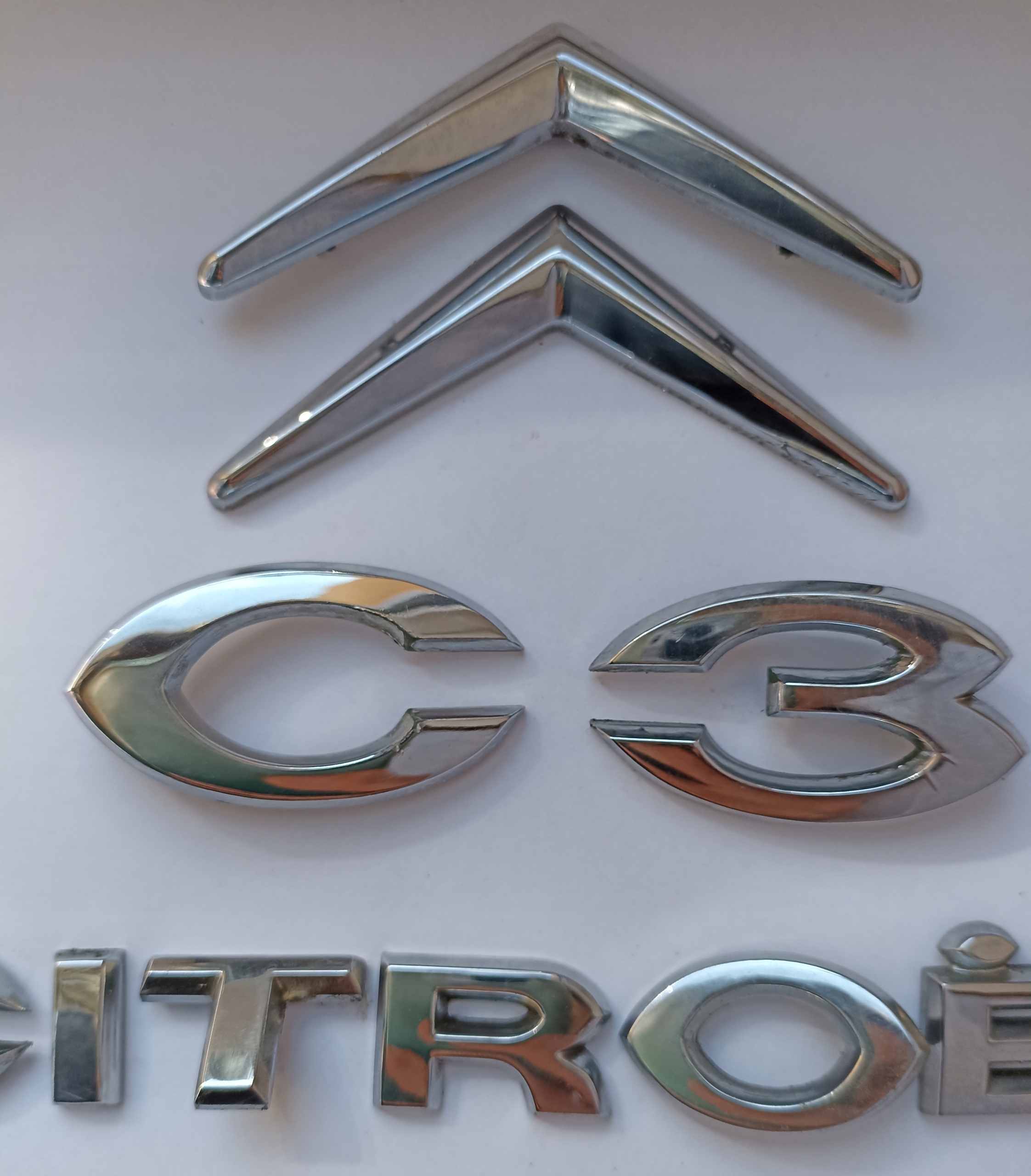 Napis emblemat Citroen C3 Marka Citroen