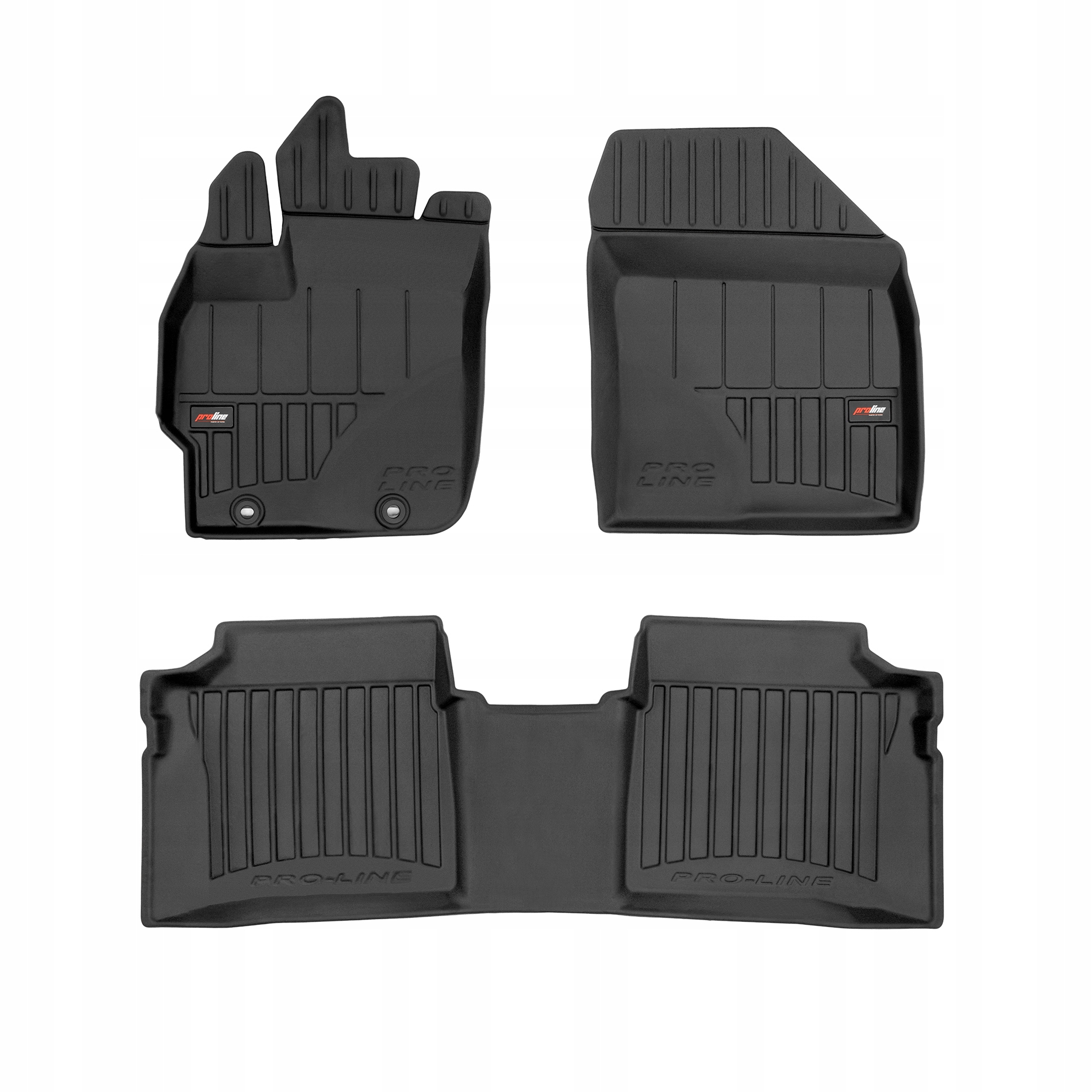 

Dywaniki gumowe 3D do Toyota Prius III 2009-2015