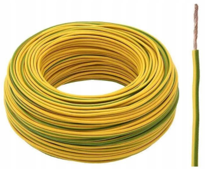 Kábel LgY 1x16 16 mm2 Žlto-zelený Elektrokabel 100 m