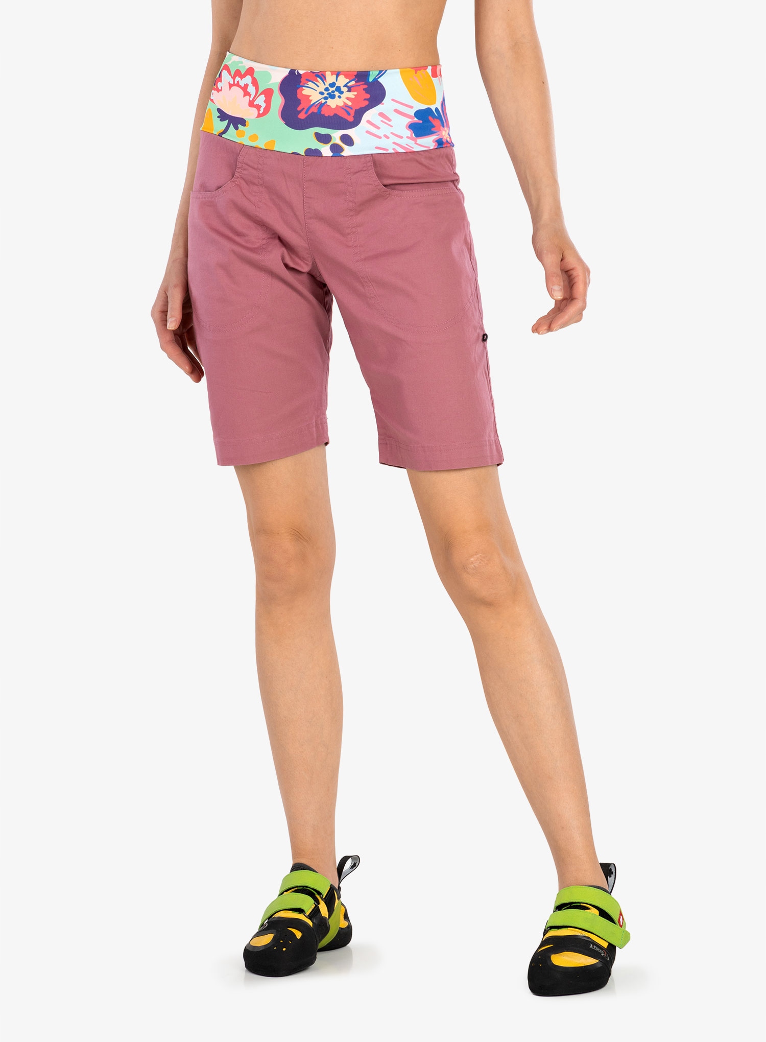 Kraťasy lezecké kraťasy Ocun Sansa Shorts rose mesa S