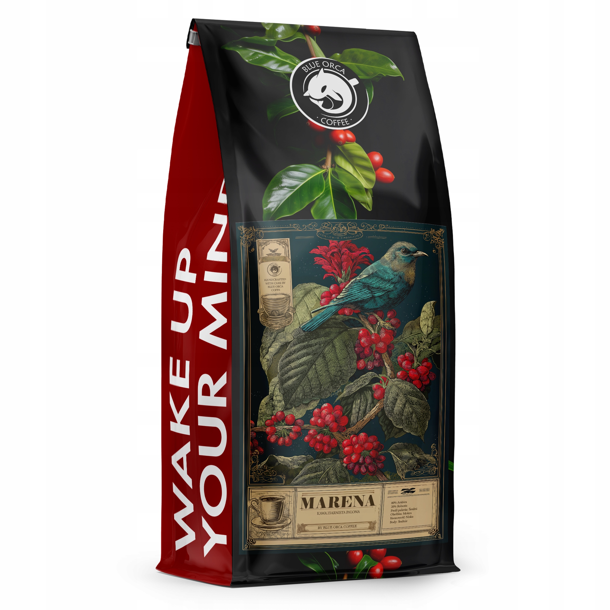 Levně Káva zrnková 1 kg Čerstvě pražená Marena Limited Edition je ideální do kávovaru