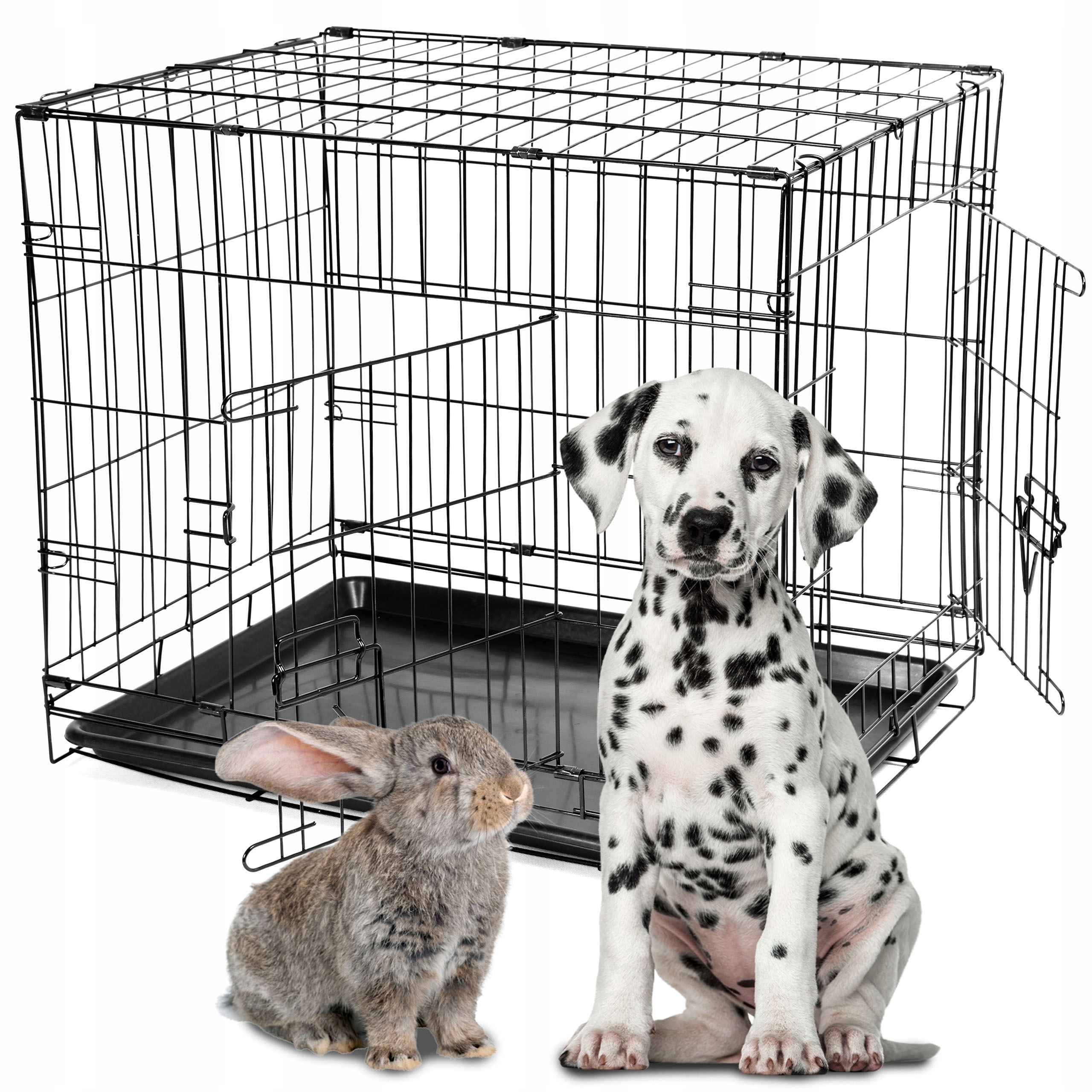 

Klatka Metalowa Kennelowa Kojec Dla Psów Psa Kota