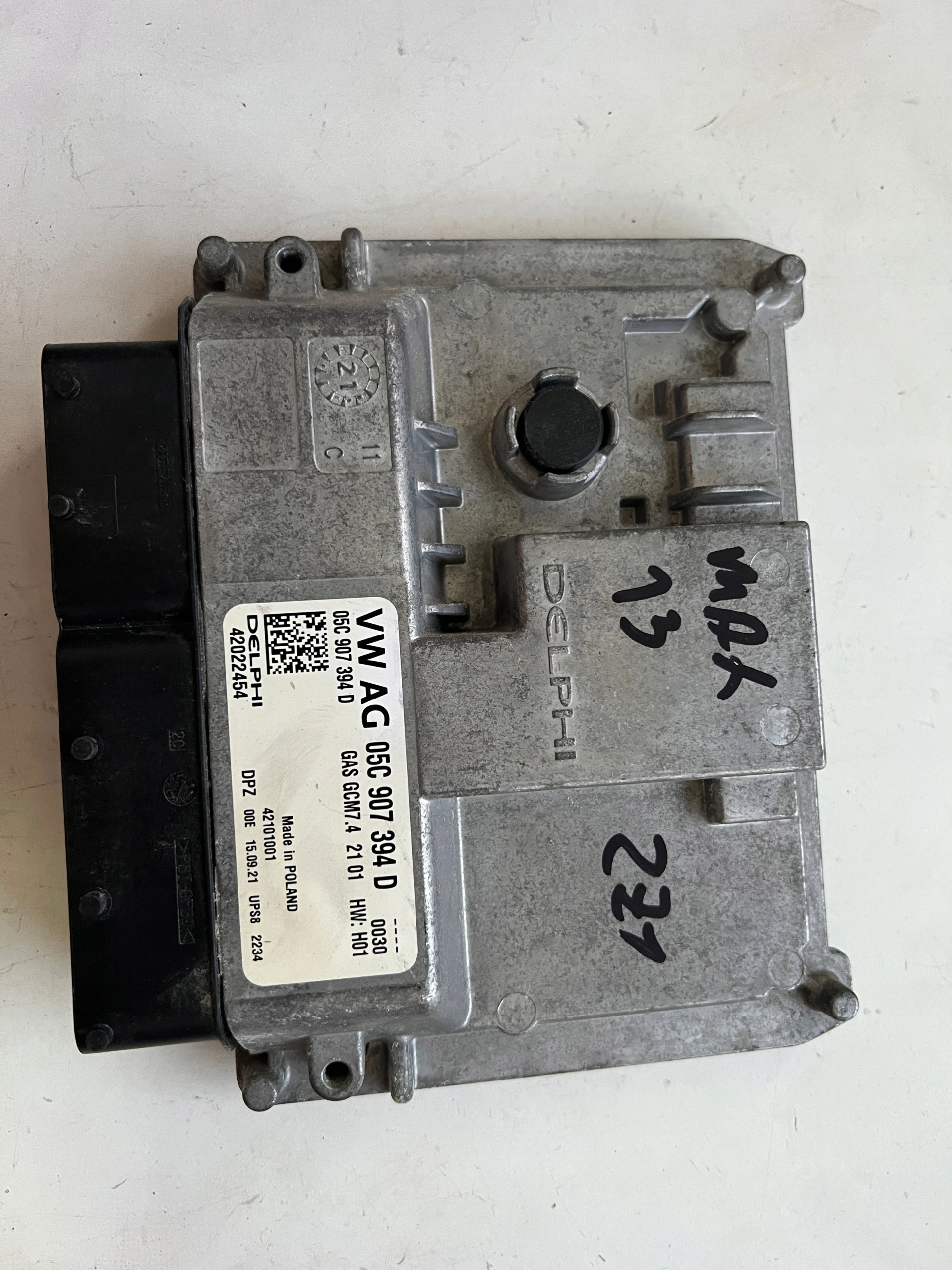 Kopia VW T-CROSS 1.0 TSI DLAA 05C907394D 42022454 42101001 GCM7.4 computer