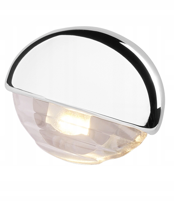 Lampka Led 12V IP67 Okrągła Schodowa Jacht Kamper Łódź Ciepła Seaflo