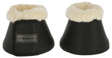 Kaloszki dla konia Pelisa ze sztucznym futrem czarny roz. Full Covalliero