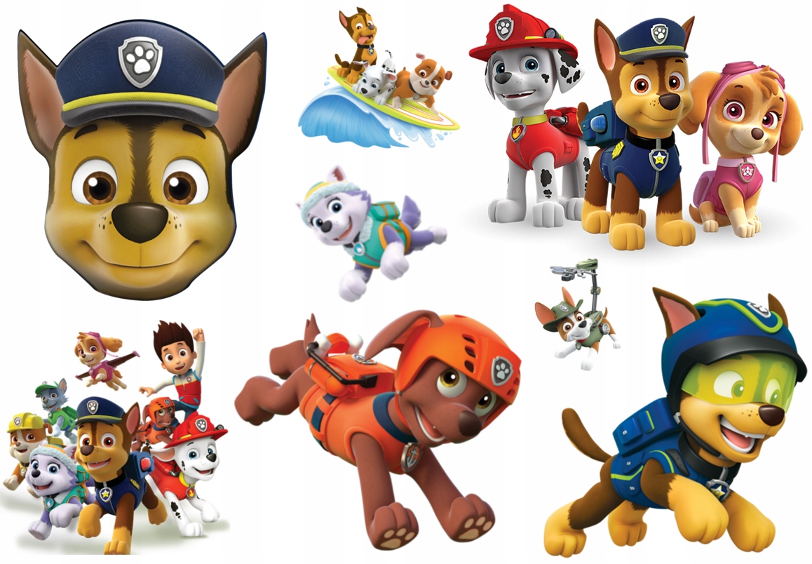 Tatuaże Dla Dzieci Zmywalne PSI PATROL