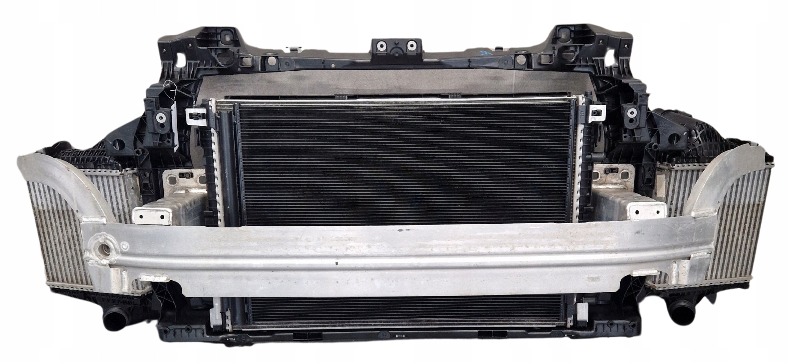 KOMPLET CHŁODNIC PAS PRZEDNI BELKA AUDI Q7 3.0TFSI HYBRYDA 2015-