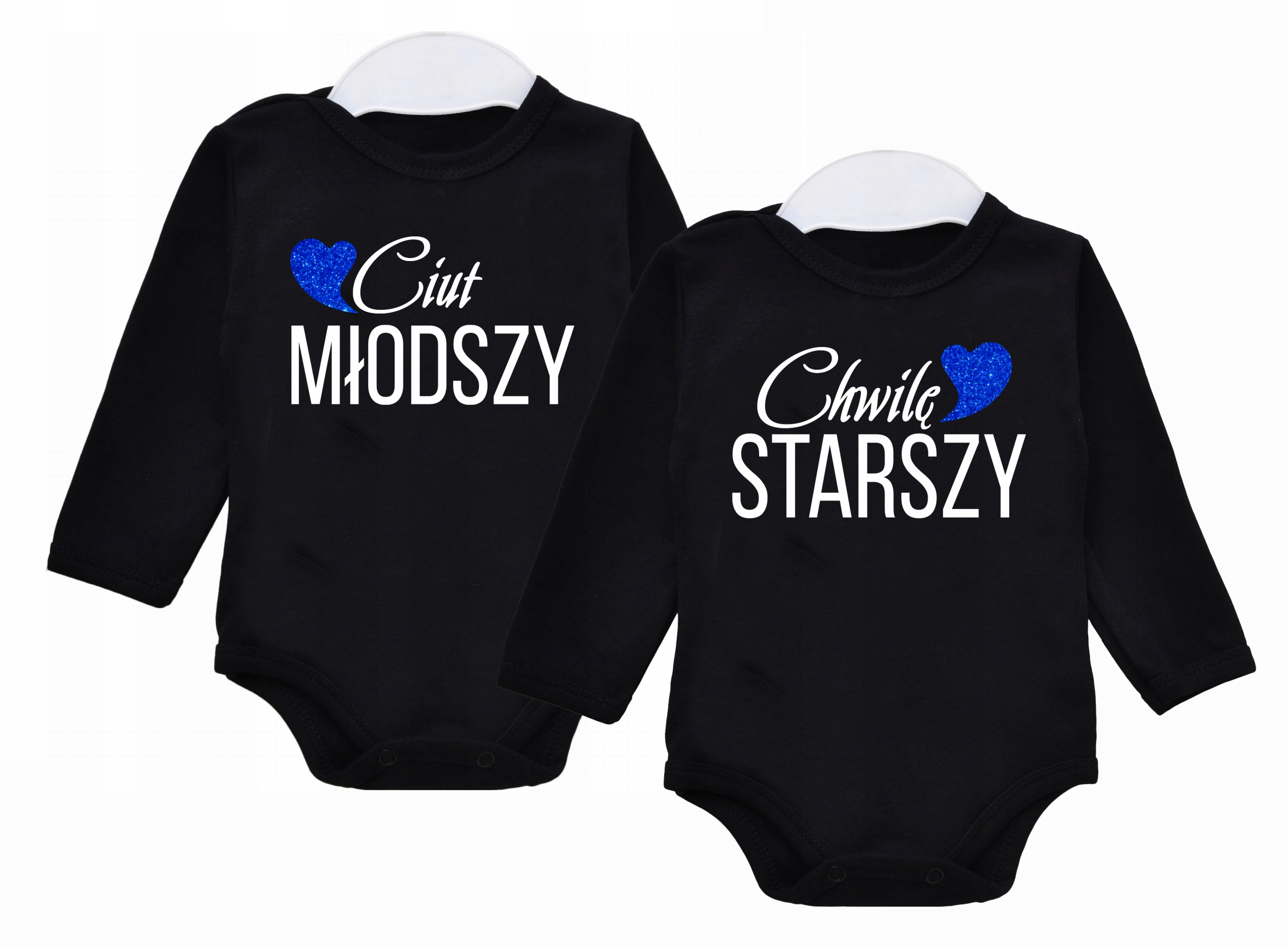 

Zestaw body dł. rękaw dla bliźniaków r.80